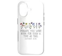 Perhaps You Were Born for Such a Time as This Esther 4:14 Coque pour iPhone 17