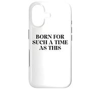 Perhaps You Were Born for Such a Time as This Esther 4:14 Coque pour iPhone 17