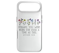 Perhaps You Were Born for Such a Time as This Esther 4:14 Coque pour iPhone Air