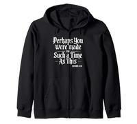 Perhaps You Were Created for Such A Time As This Bible Verse Sweat à Capuche