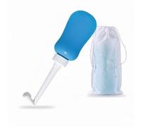 Peri Bottle Bidet portable de 350 ml pour soins post-partum, matériau EVA souple et ABS, buse rétractable, pulvérisateur à 7 trous, idéal pour les voyageurs et après la naissance, facile à transporter