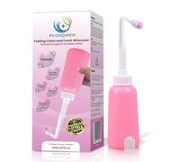 Peri Bouteille pour soins post-partum - Bidet portable de 350 ml avec 1 buse rangée à l'intérieur | Lavage périnéal de voyage pour la récupération de la nouvelle maman, l'hygiène féminine et les soins