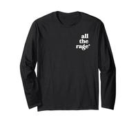 Peri-Menopause All The Rage Gen X Hot Flash Humour Cadeau Manche Longue