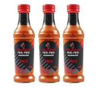 Peri Peri Lot de 3 sauces piquantes et épicées de 260 g