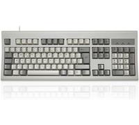 PERIBOARD-106M, Clavier USB Filaire Taille Standard, Touches ergonomiques incurvées, Classique rétro, Disposition Italienne