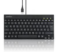 Periboard-326 De Filaire Clavier Allemand, Qwertz Noir Éclairé