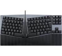 Periboard-335Bl Clavier Filaire Compact Et Ergonomique - Tenkeyless - Touches Clicky Bleues - Touches Macro Programmables - Windows Et Mac Os X - Layout Azerty Français