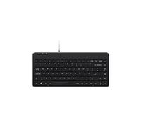PERIBOARD-409H - Mini - clavier - USB - QWERTZ - Allemand - noir piano
