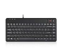 perixx PERIBOARD-505H Plus Mini Clav+Trackball + 2 Ports USB