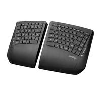 Perixx PERIBOARD-624B - Clavier Split ergonomique sans fil - Touches plates - Angle d'inclinaison réglable - Disposition américaine anglaise