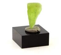 PÉRIDOT - Pierre Naturelle en Provenance du Pakistan, Skardu District - Pierre précieuse verte, lithothérapie, protection - 10.98 ct - Certificat d'Authenticité Inclus 13 x 11 x 8 mm G