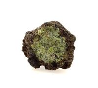 PÉRIDOTITE - Pierre Naturelle en Provenance de France, Mont Briançon, Haute-Loire - Roche magmatique, pierre précieuse, minéralogie 645.2 ct - Certificat d'Authenticité Inclus 47 x 43 x 46 mm G