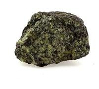 PÉRIDOTITE - Pierre Naturelle en Provenance de France, Mont Briançon, Haute-Loire - Roche Multicolore, Origine Française, 604.6 ct - Certificat d'Authenticité Inclus 53 x 46 x 32 mm
