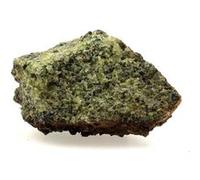PÉRIDOTITE - Pierre Naturelle en Provenance de France, Mont Briançon, Haute-Loire - Roche volcanique, pierre précieuse, multicolore 650.3 ct - Certificat d'Authenticité Inclus 67 x 46 x 39 mm Multicol