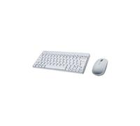 PERIDUO-712 - Ensemble clavier et souris - sans fil - 2.4 GHz - QWERTZ - Allemand - blanc