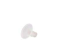 Téterelle en silicone Perifit pour tire-lait 21 mm Blanc