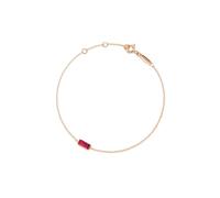 PERIMADE Bracelet avec pierre de naissance pour femme, bracelet baguette délicate plaqué or, bijou personnalisé en argent sterling 925 qui ne ternit pas pour elle, maman, épouse, anniversaire de