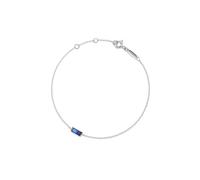 PERIMADE Bracelet avec pierre de naissance pour femme, bracelet baguette délicate plaqué or, bijou personnalisé en argent sterling 925 qui ne ternit pas pour elle, maman, épouse, anniversaire de