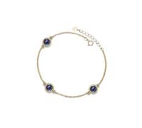 PERIMADE Bracelet de projection d'image triple cercle personnalisé en argent sterling 925 avec texte personnalisé et amour en 100 langues Bijoux de mémoire pour femme, Text + 100 Language, Argent