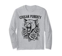 Périménopause drôle puberté Cougar Manche Longue
