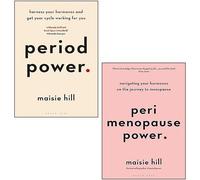 Perimenopause Power, Period Power 2 Books Collection Set By Maisie Hill