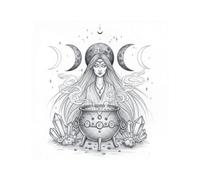 Perimenopause Wiccan Witchy Zen 60 day Journal