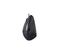 PERIMICE-513 L - Souris verticale - ergonomique - pour gauchers - optique - 6 boutons - filaire - USB 2.0 - noir