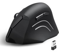 Perimice-608 Souris Verticale Sans Câble,5 Boutons Programmables,Dpi Réglable,Design Pour Droitier