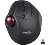 Perimice-717, Souris Trackball sans Fil Programmable - 7 Boutons dont 5 Boutons Programmable - 2 Niveaux de DPI 400/1000 - Ergonomique