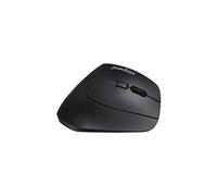 PERIMICE-804 - Souris - ergonomique - pour droitiers - optique - 6 boutons - sans fil - Bluetooth 3.0 - noir