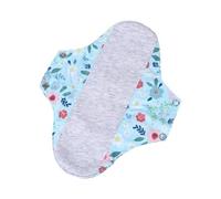 Period Pads - Leak Proof Soft Breathable Ergonomic | Washable Cotton Mat Period Products For Comfort | Ideal For Sensitive Skin Girls Adults Home Office Hotel Gym Dorm Daily Travel Sleep