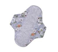 Period Pads - Washable Waterproof Leakproof Menstrual Pads for Women | 4-Layer Bamboo Charcoal Core with Snap-Wing Security & Sensitive Skin Safe for Office, Home and Travel