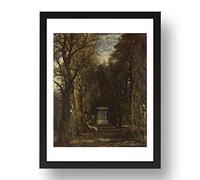 Period Prints cenotaph by J. Constable, 1833-6, reproduction d'art vintage, A3 en 17x13 (A3) Cadre noir