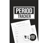 Period Tracker: Women's Cycle Tracking Notebook To Record Up To 5 years, Daily Period Log with Symptoms, Flow & Pain Scale