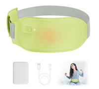 Perioden Ceinture chauffante portable Nalezuns avec 3 niveaux de chaleur, rechargeable par USB, lavable, coussin chauffant électrique pour soulager la douleur pendant le dos, l'abdomen, l'estomac