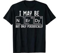 Periodic Table Funny ION Elements Chemistry Menstruation T-Shirt Size L