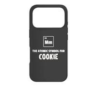 Periodic Table Mm Element of Cookie Atomic Symbol Coque pour iPhone 17 Pro