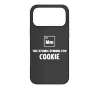 Periodic Table Mm Element of Cookie Atomic Symbol Coque pour iPhone 17 Pro Max