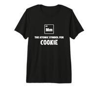 Periodic Table Mm Element of Cookie Atomic Symbol T-Shirt Haut de Gamme