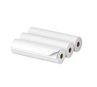 PeriPage Lot de 3 rouleaux de papier autocollant imprimable 107 x 30 mm Papier thermique résistant à l'huile et à la friction pour imprimante mobile sans fil PeriPage A9 Max Mini BT (papier thermique