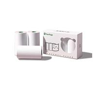 Peripage Lot de 3 rouleaux de papier photo thermique pour imprimante HD A6/A8 imperméable, résistant à l'huile, aux rayures, sans BPA, 5,5 m