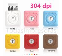 Peripage - Mini-imprimante de poche originale 304dpi, Bluetooth A6, imprimante Photo thermique, couleur marron jaune, téléphone portable, Android IOS, cadeau