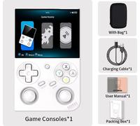 Périphérique de jeu portable, processeur quadricœur, autonomie prolongée, blanc avec étui, 256G et 256G PSP