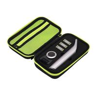 Périphériques Gamers,1pc Barbe Tondeuse Sac De Rangement Boîte Étui Rigide Housse De Protection Pour Philips - Type Black green