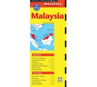 National Geographic - Carte de voyage - Periplus TravelMaps Malaisie - 7e édition