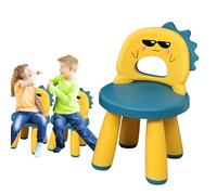 Périquera bébé, chaise bébé, tabouret de bain, chaise Dinosauriopequeño avec une sauvegarde complète, une bonne résistance, un coussin sans glissement, une salle de classe et un jardin d'enfance