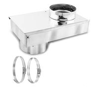 Periscopes d'aération flexibles et réglables pour un séchage compact | Structure en acier inoxydable réglable en longueur avec accessoires de montage pour la réparation de machines de séchage