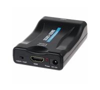 Péritel vers HDMI Adaptateur convertisseur Pour vidéo TV DVD Blu Ray PS4 NV3 avec câble de charge - Noir - Yuan Yuan -