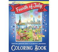 Periwhinkle Press Co. Fourth of July Coloring Book: Traditional Americana Scenes of Celebration & Independence (Volume 1)