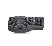 Perixx clavier ergonomique les noir noir